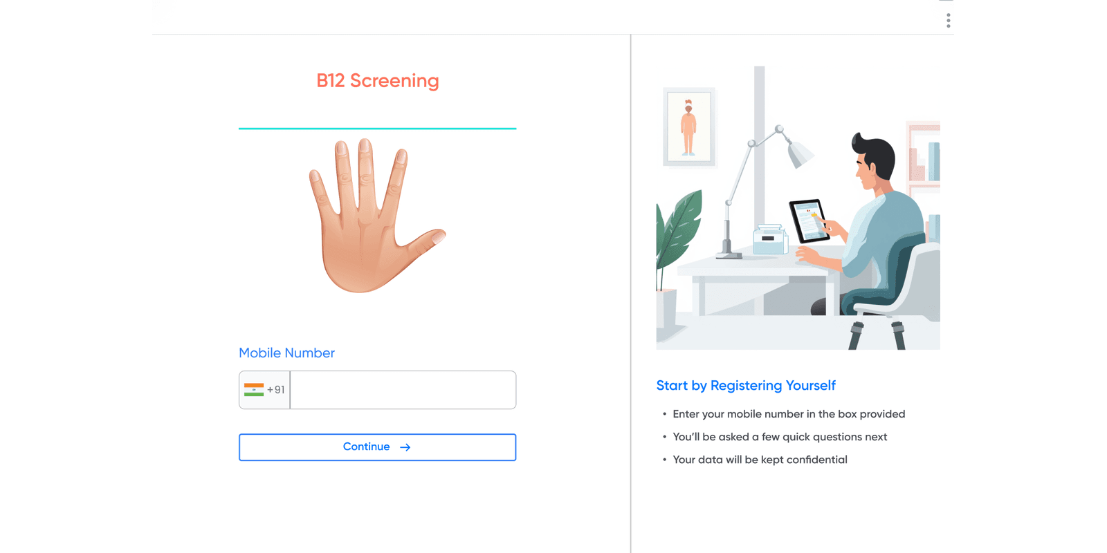 VitaminB12 dashboard